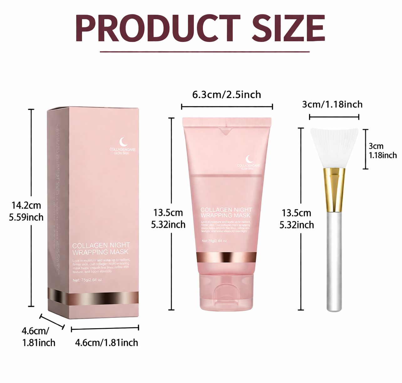 Beautifae™ Collagen Glow Mask – Hydrating & Firming